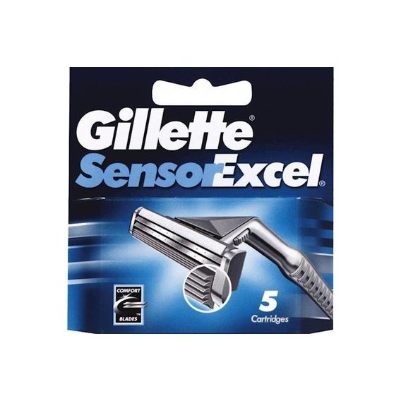 картинка Джилет / Gillette Sensor Excel - Сменные кассеты для бритья 5 шт