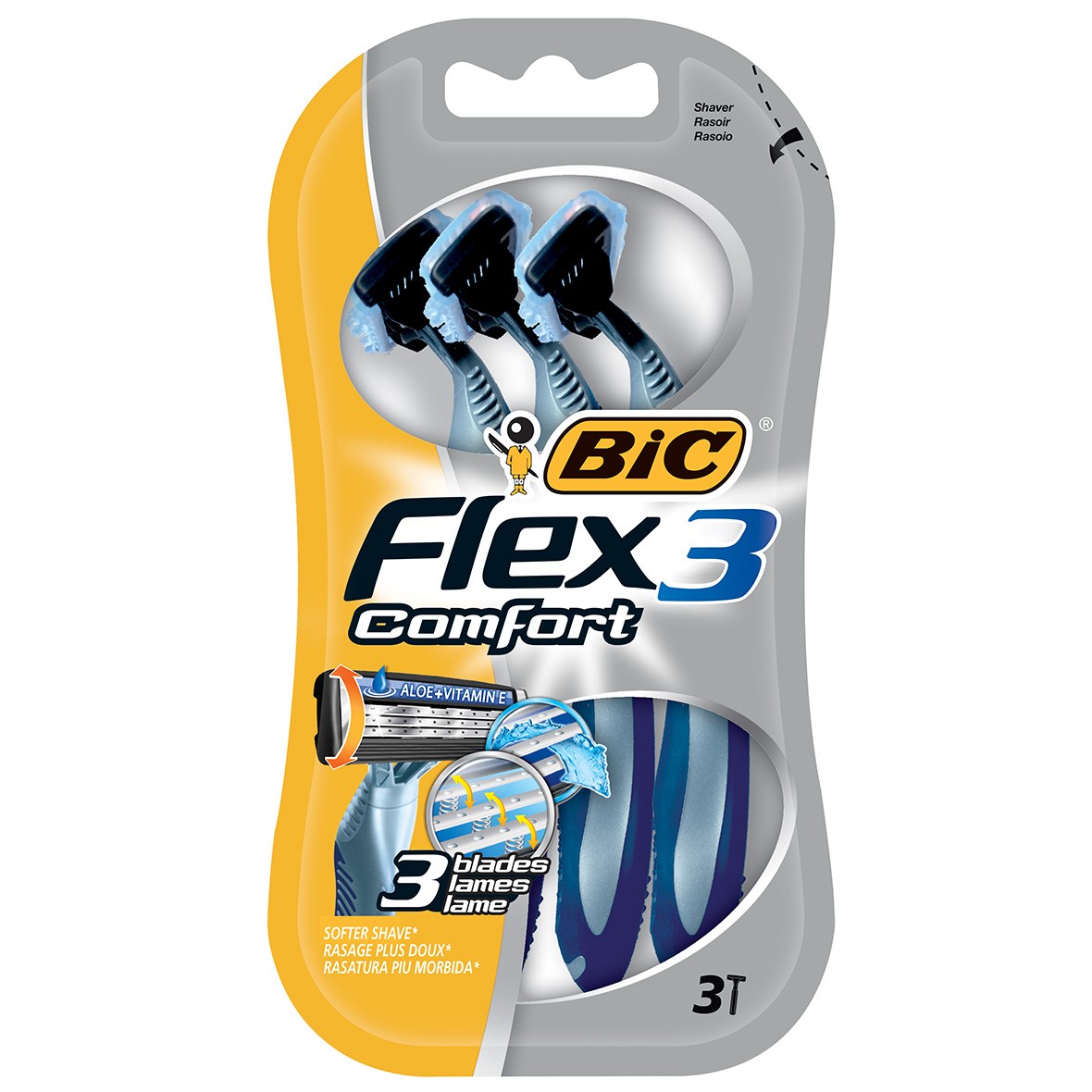    3  / Bic Flex 3 Comfort -     3 