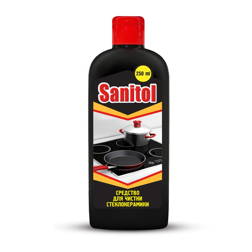 картинка Селена Санитол / Selena Sanitol - Средство для чистки стеклокерамики 250 мл