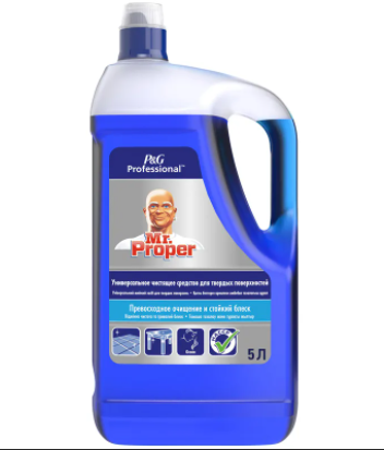 картинка Мистер Пропер / Mr.Proper - Универсальное чистящее средство для мытья пола 5л(синий)