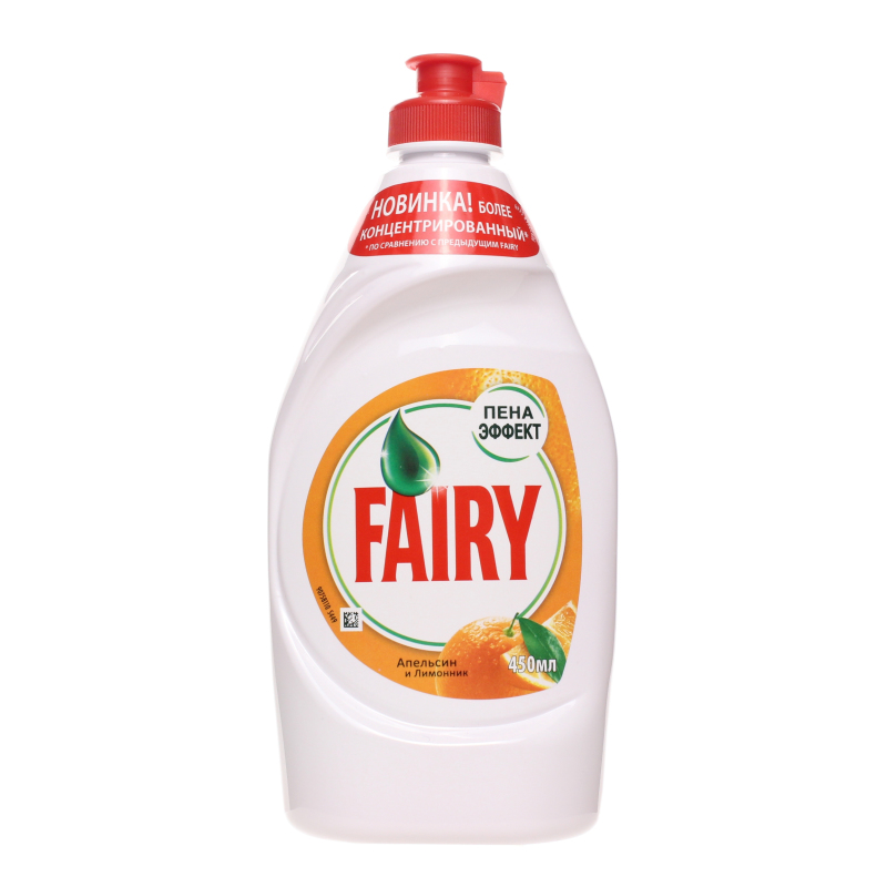 картинка Фэйри Апельсин и Лимонник / Fairy - Средство для мытья посуды, 450 мл