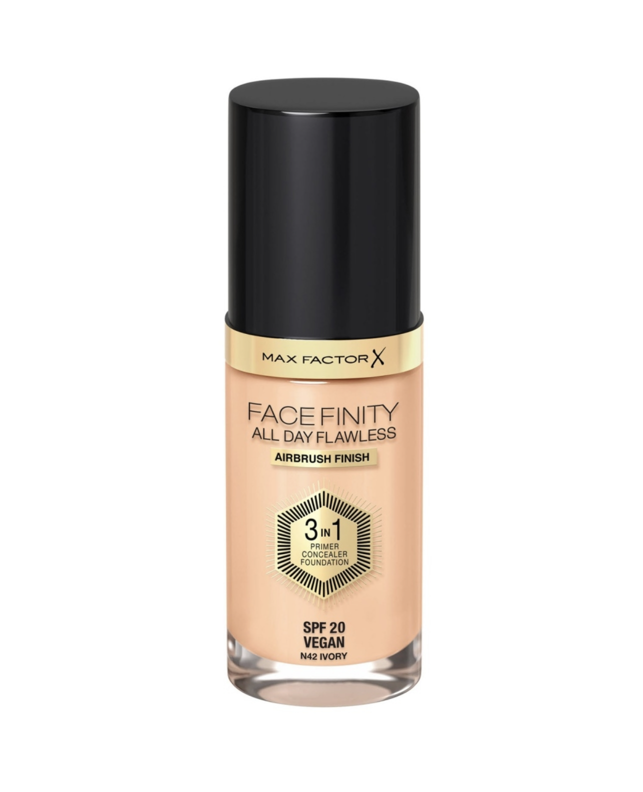    / Max Factor -   31 Facefinity All Day Flawless  42 Ivory 30 