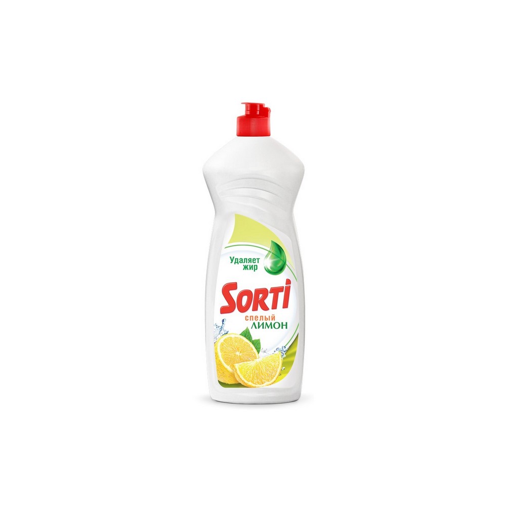 картинка Сорти / Sorti - Средство для мытья посуды Спелый Лимон 900 мл