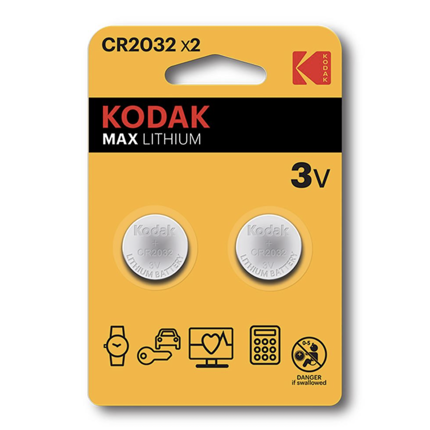 Кодак / Kodak - Батарейки Max Lithium CR2032 3V 2 шт - Интернет-магазин  бытовой химии 