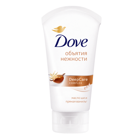 картинка Дав / Dove - Крем для рук Объятия нежности с маслом ши и ванилью, 75 мл