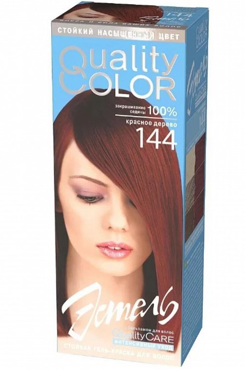картинка Эстель / Estel Quality Color 144 - Краска-гель для волос тон красное дерево