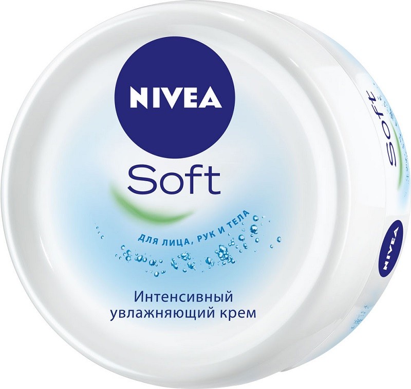 картинка Нивея Софт / Nivea Soft - Крем увлажняющий с витамином Е, 200 мл