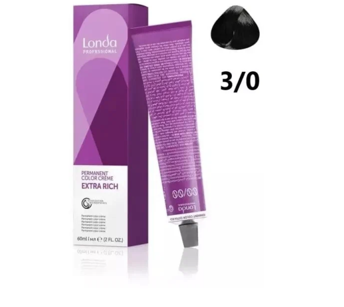   / Londa Professional - -   Permanent Color Extra Rich  3/0, 60 