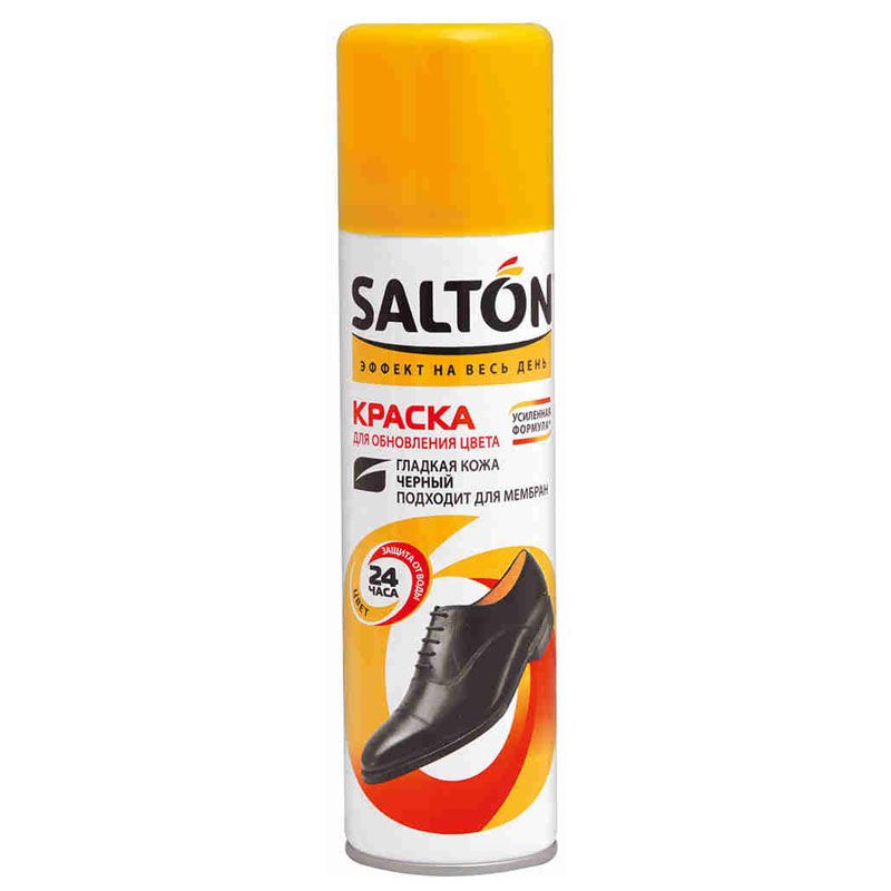  / Salton - Краска для обуви из гладкой кожи, черная - Интернет .