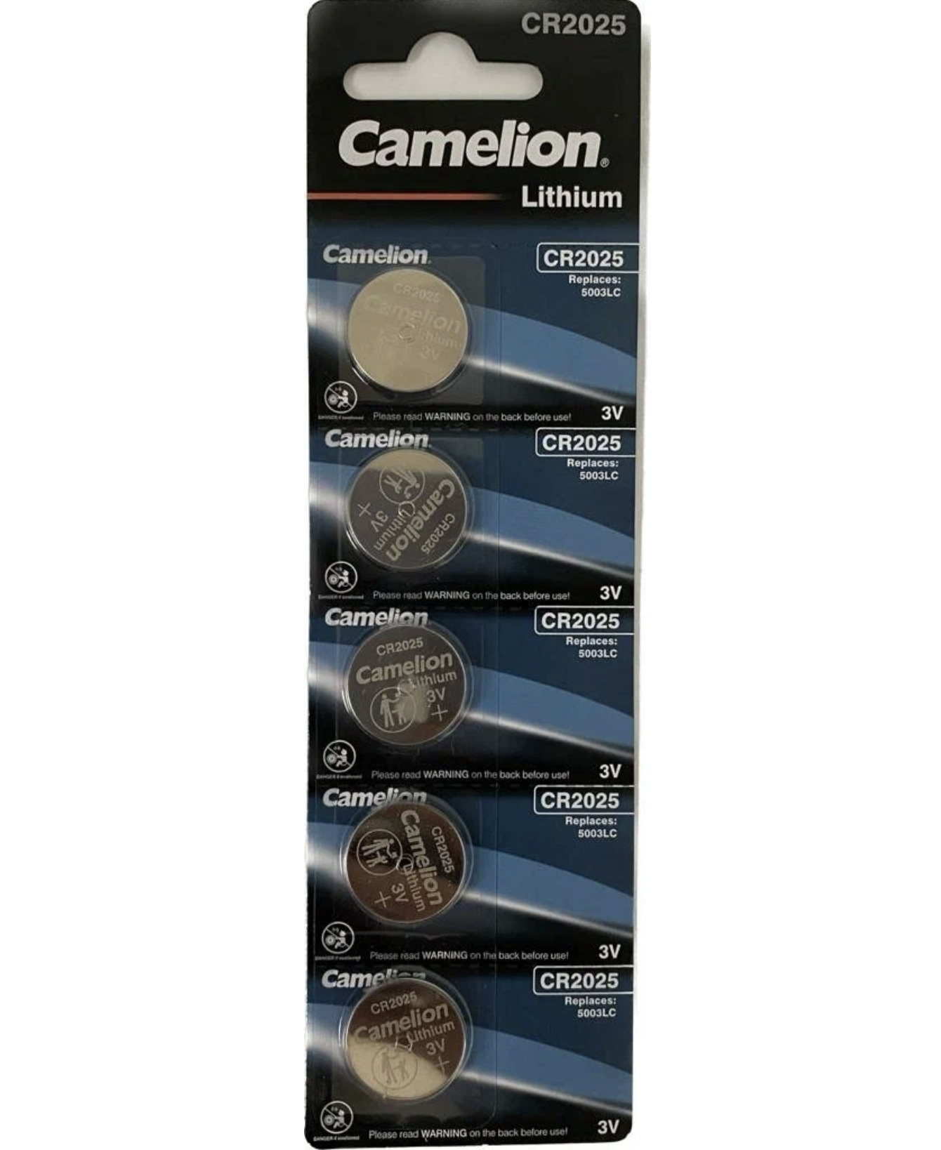   / Camelion CR2025-BP5 -  Lithium 3V 5003LC  5 