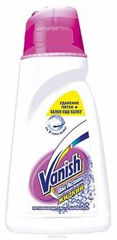 картинка Ваниш / Vanish Oxi Action - Жидкий пятновыводитель и отбеливатель (белый) 1 л