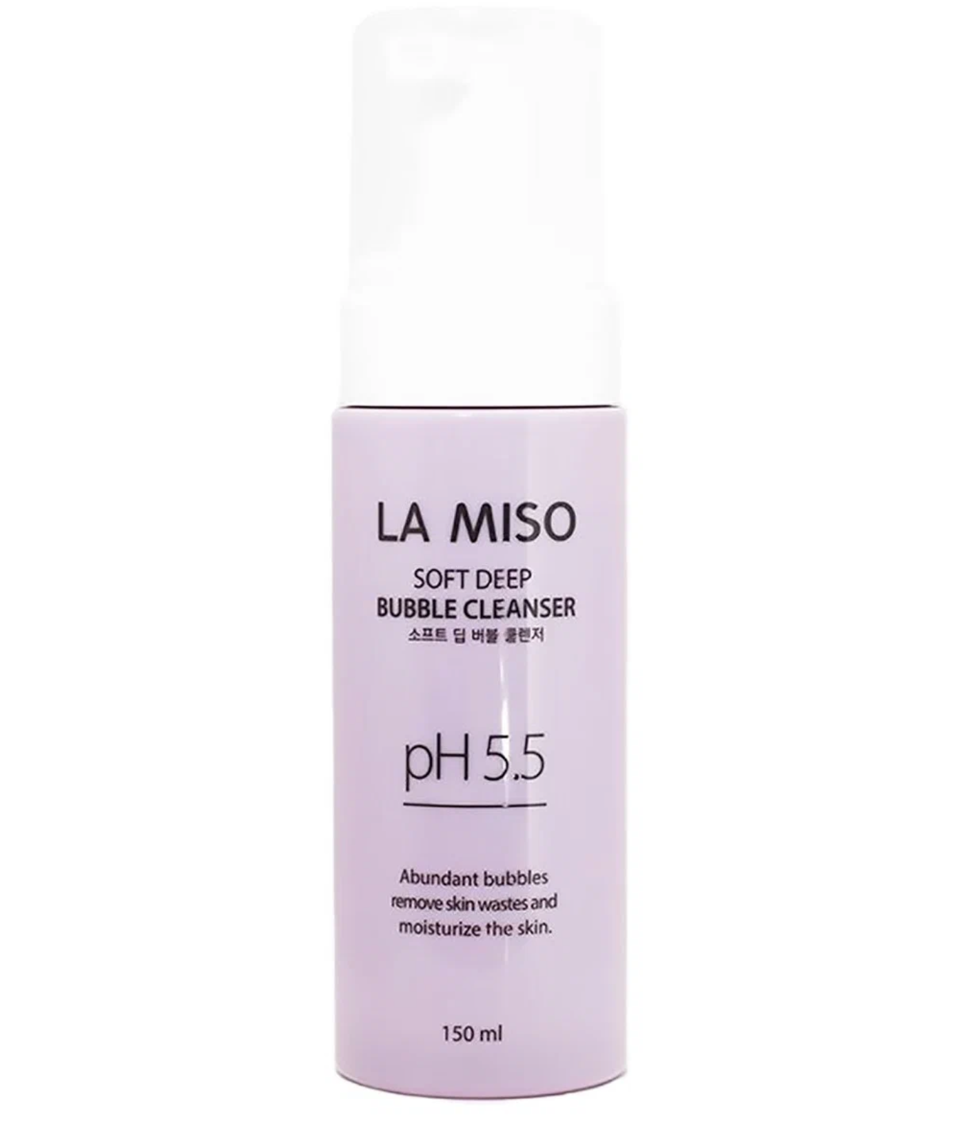 картинка Ла Мисо / La Miso - Мягкая кислородная пенка для глубокого очищения лица ph 5.5 150 мл