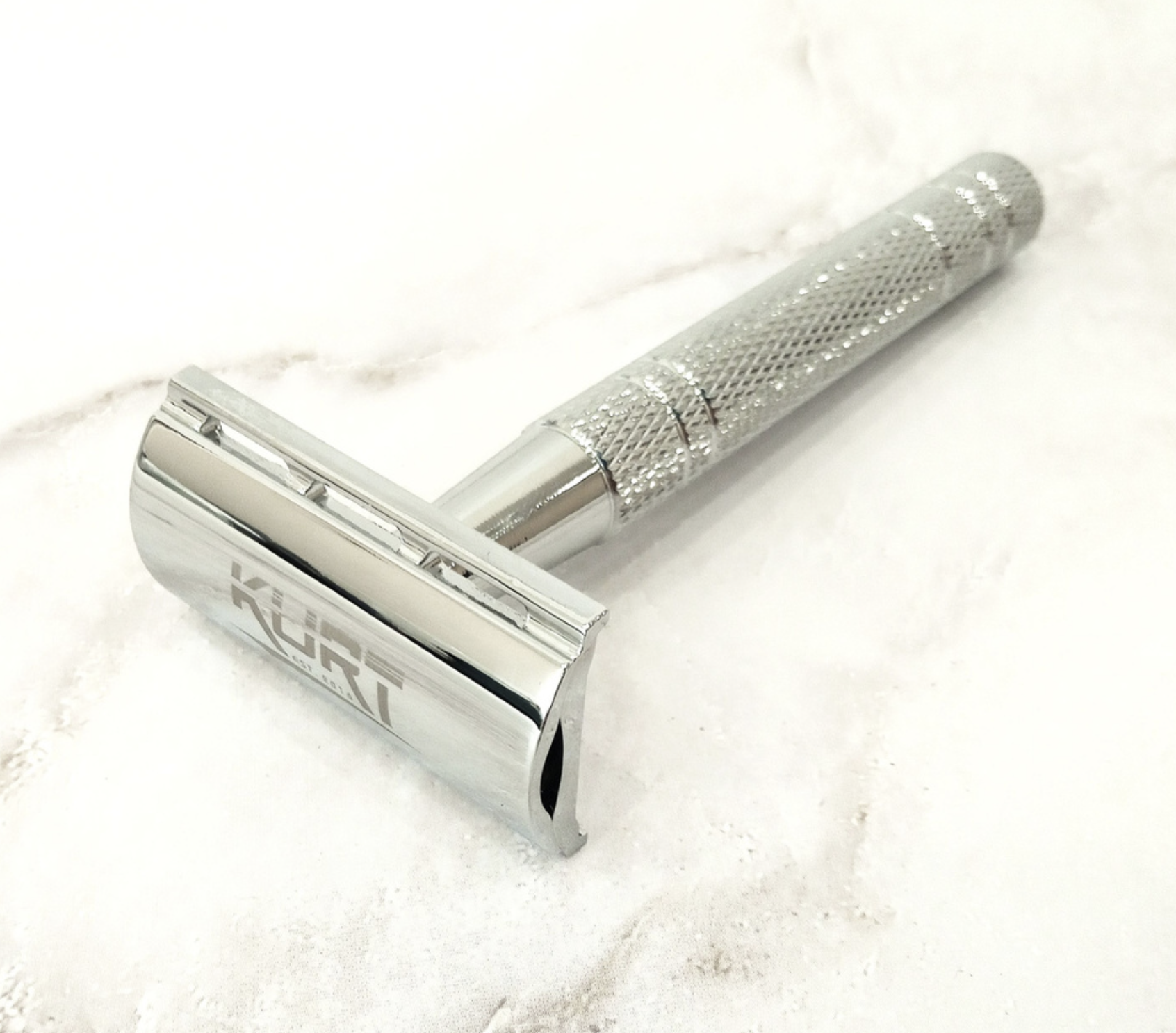 картинка Курт / Kurt - Станок для бритья мужской классический Т-образный серебро K_20016S 1 шт