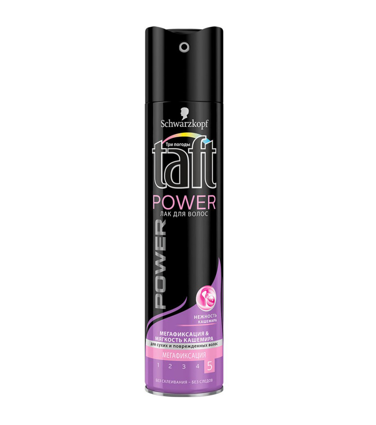 картинка Тафт / Taft Power - Лак для волос Нежность кашемира, 225 мл