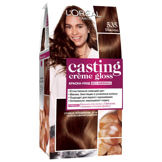 картинка Кастинг Крем Глосс / Casting Creme Gloss - Краска-Уход 535 Шоколад 180 мл