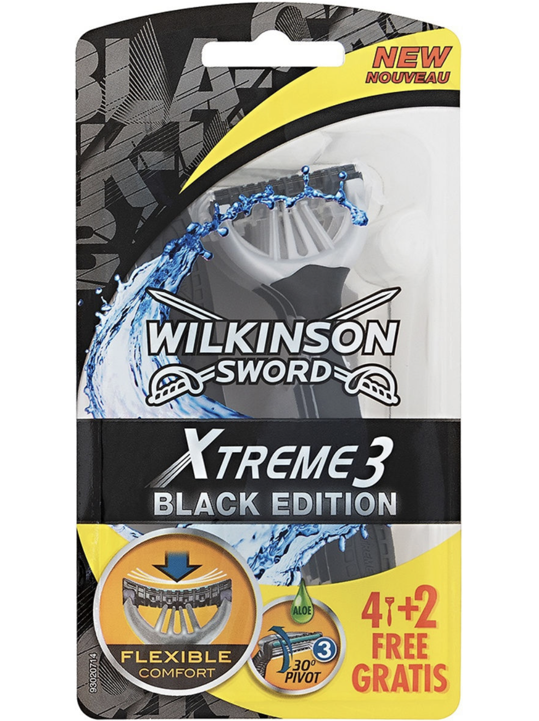   / Wilkinson Sword Xtreme 3 Black Edition -     6 