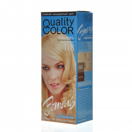 Краска для волос стойкая гель-краска для волос estel quality color