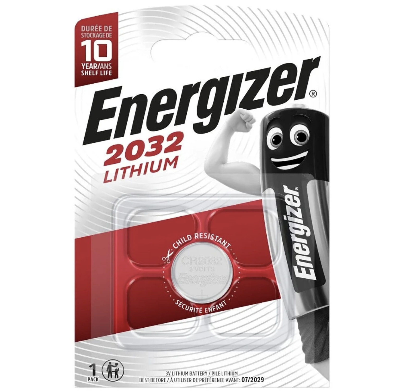   / Energizer -  2032-BP1 Lithium  1 
