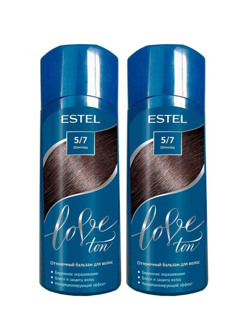 Оттеночный бальзам для волос estel solo ton шоколад