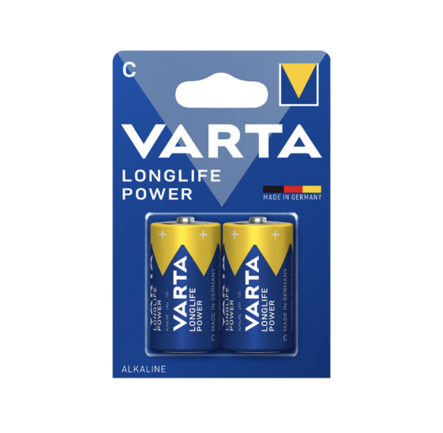   / Varta -  Longlife Power Alkaline High Energy Baby  LR14 1,5V 2 