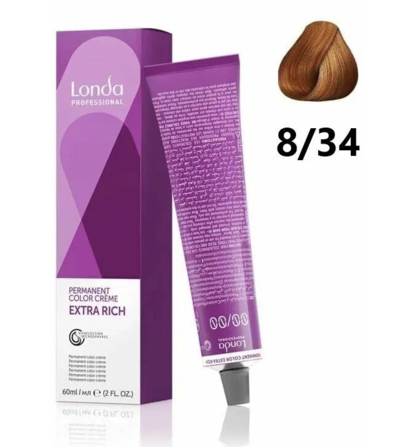   / Londa Professional - -   Permanent Color Extra Rich  8/34, 60 