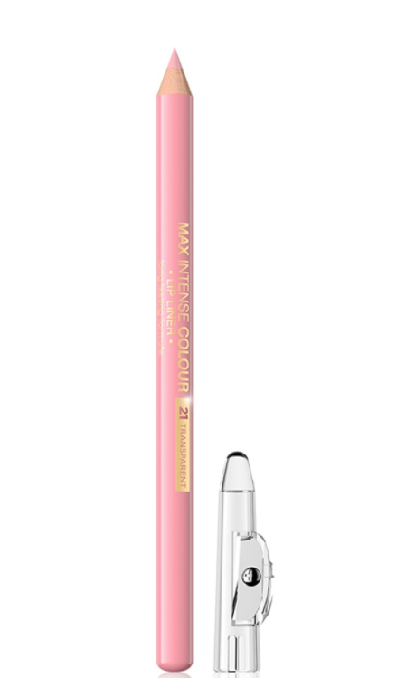 картинка Эвелин / Eveline Max Intense Colour - Контурный карандаш для губ тон 21 Transparent