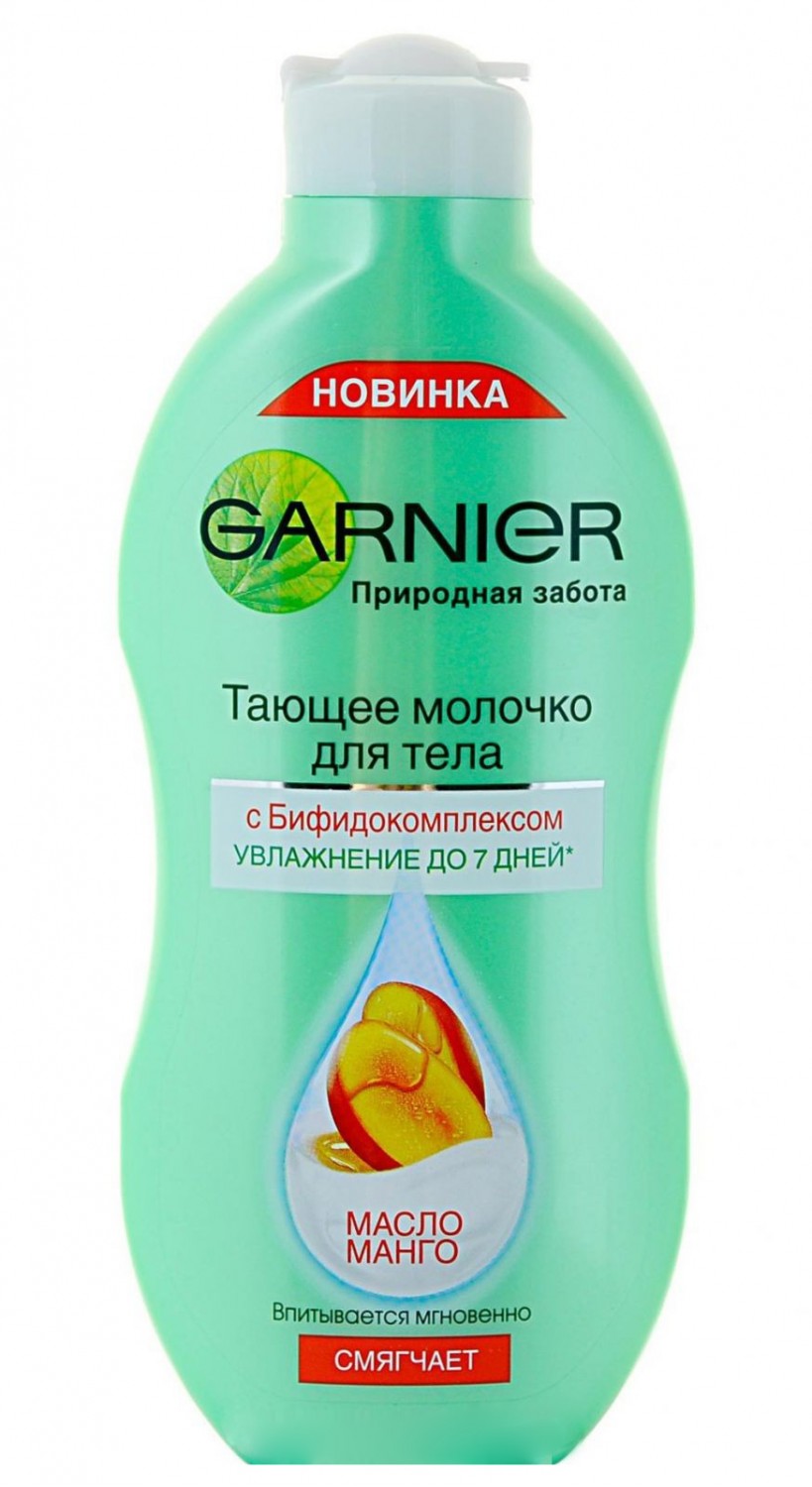 картинка Гарнье / Garnier - Молочко для тела смягчающее Природная забота Манго, 250 мл