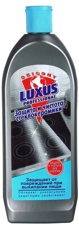 картинка Люксус / Luxus - Средство для чистки и защиты стеклокерамики, 200 мл