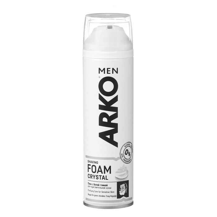 картинка Арко Кристал / Arko Men Foam Crystal - Пена для бритья 200 мл