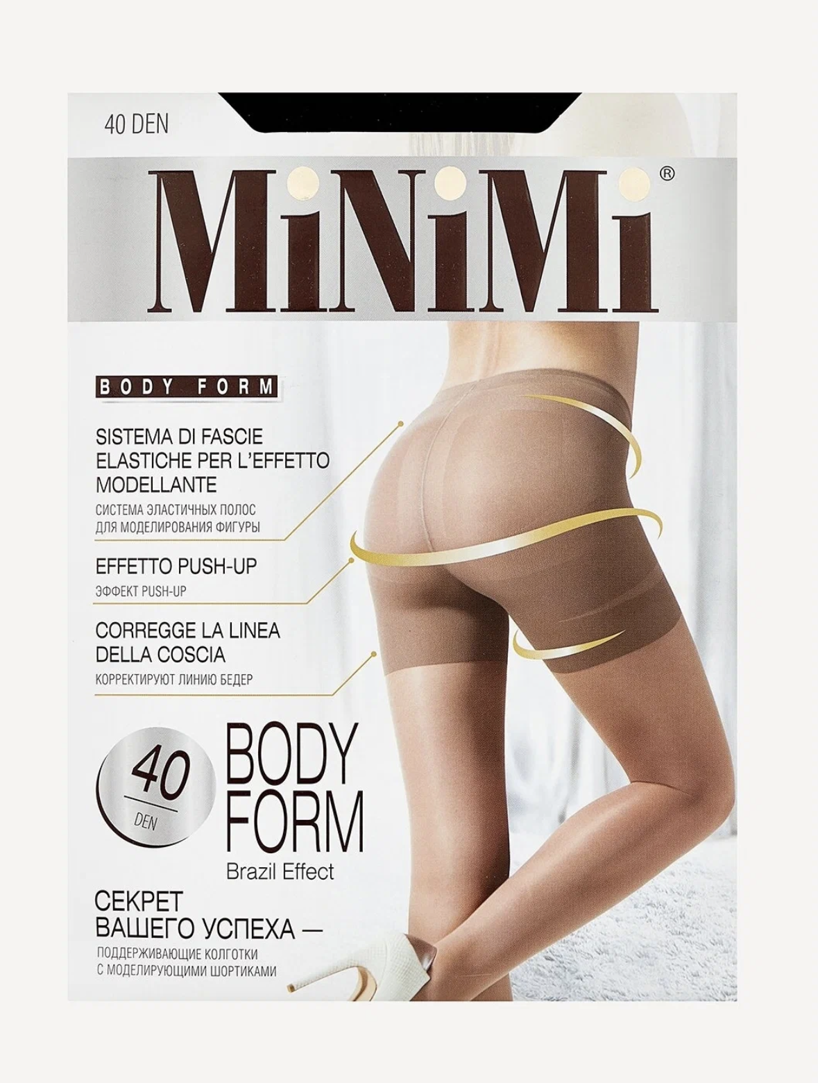   / MiNiMi Shape&Control     BodyForm 40 DEN Nero 4(L)