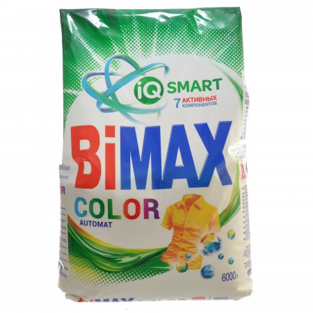 картинка Бимакс Колор / Bimax Color - Стиральный порошок для цветных тканей автомат 6 кг
