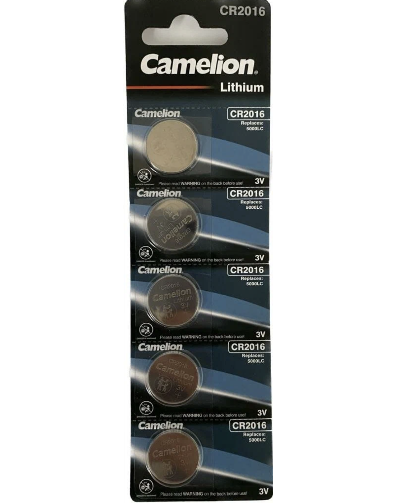   / Camelion CR2016-BP5 -  Lithium 3V  5 