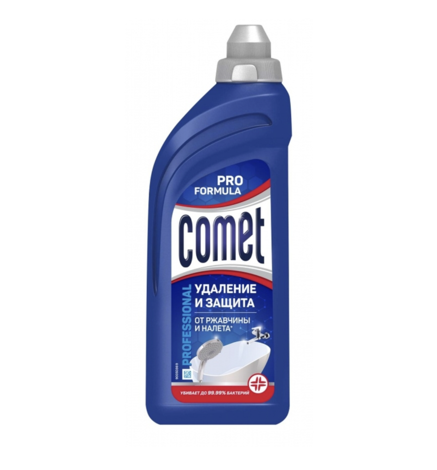картинка Комет / Comet Pro Formula Чистящее средство для ванной от ржавчины и налета Удаление и защита 500 мл