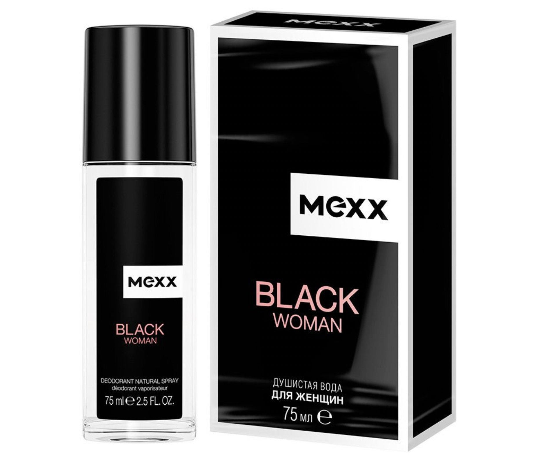 картинка Мекс / Mexx - Туалетная вода женская Black woman 75 мл