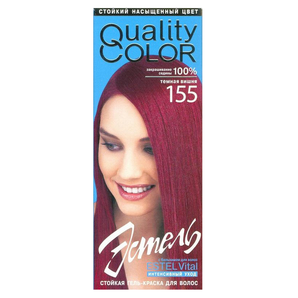 Краска для волос quality color каштан