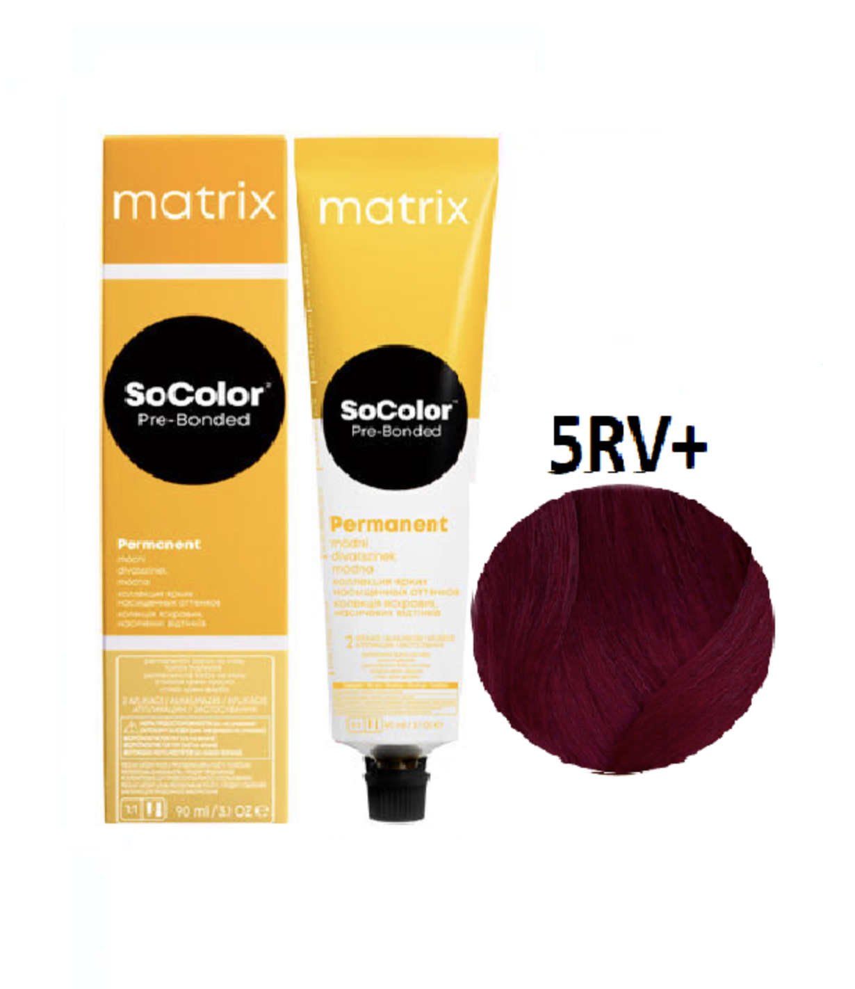   / Matrix SoColor Pre-Bonded    5RV+   - 90 