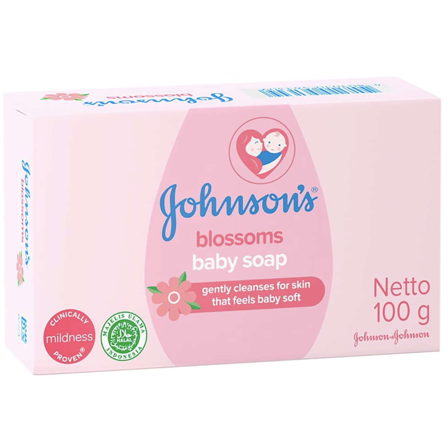 картинка Джонсонс / Johnson`s Baby Soap - Мыло туалетное детское blossoms 100 г