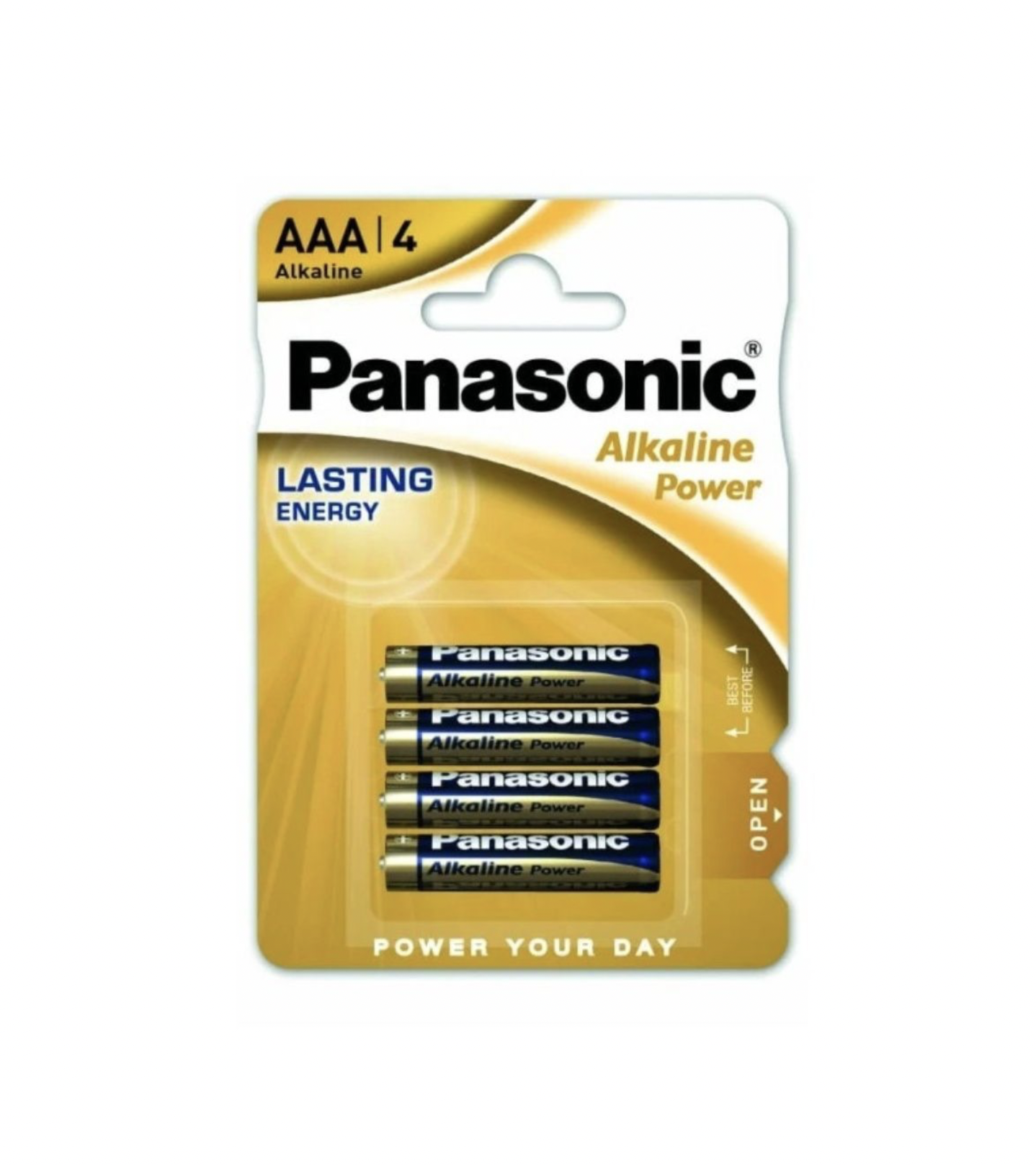   / Panasonic -  Alkaline Power Lasting Energy LR03 AAA 4 