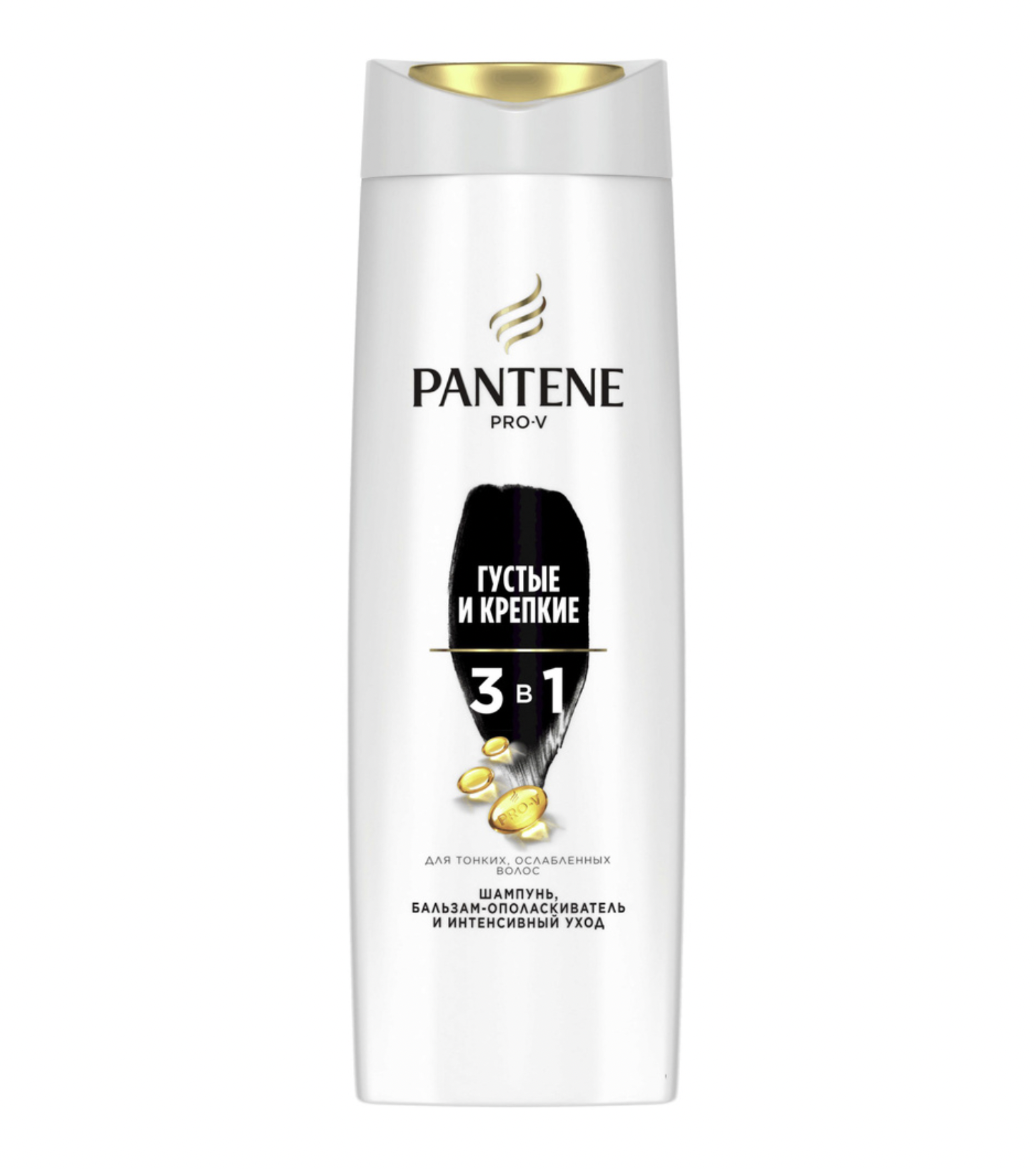 картинка Пантин ПроВи / Pantene Pro-V - Шампунь для тонких волос Густые и крепкие 360 мл