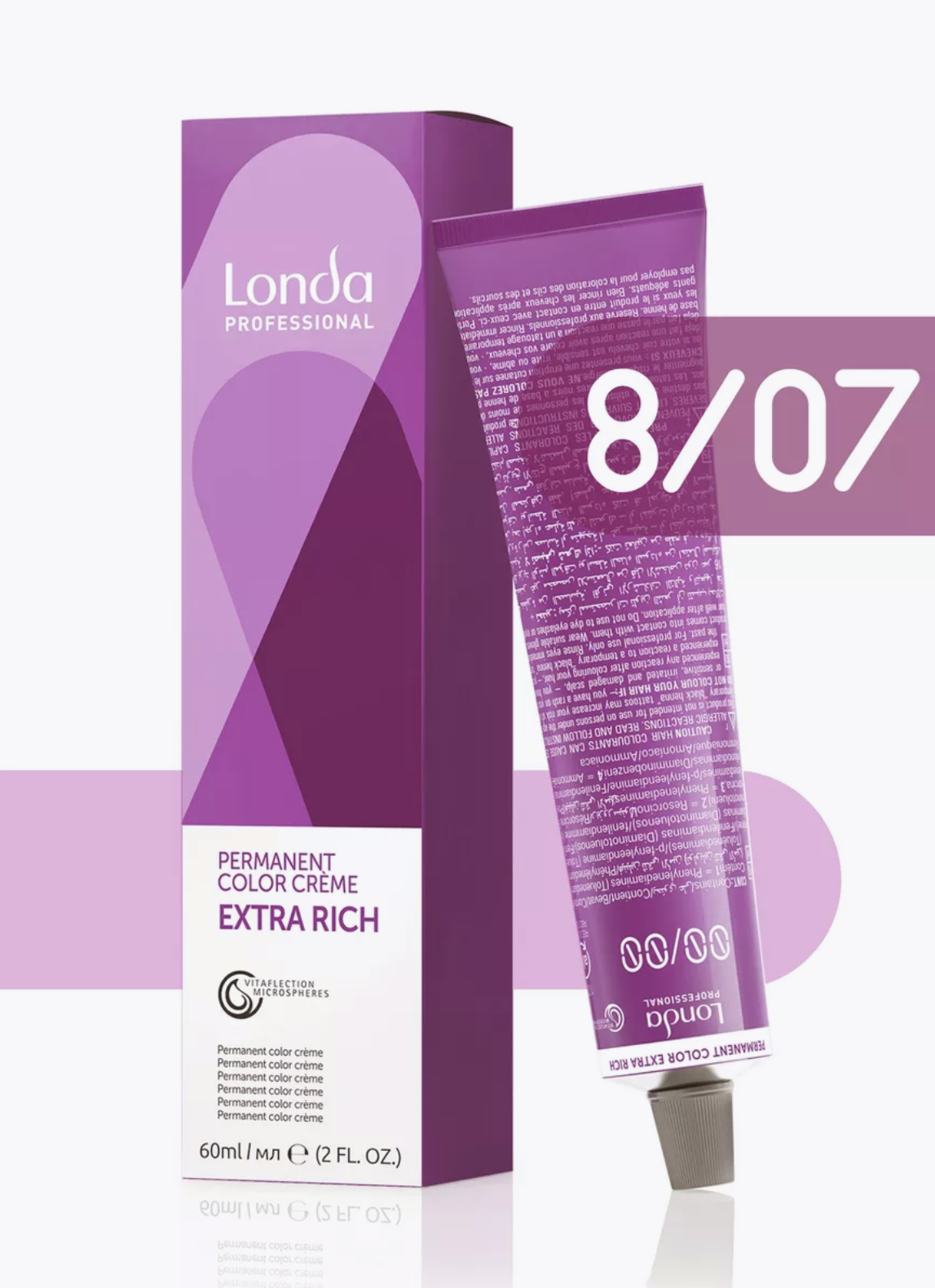   / Londa Professional - -   Permanent Color Extra Rich  8/07, 60 
