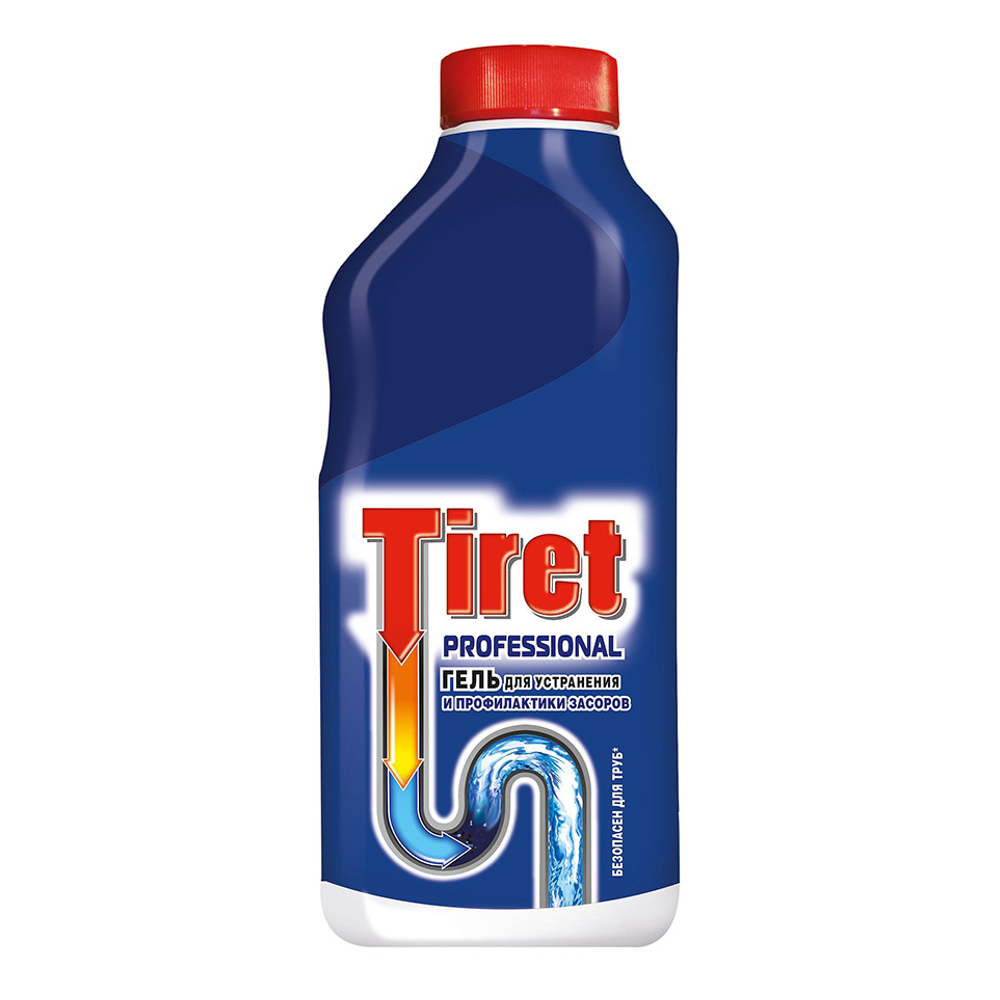 картинка Тирет / Tiret - Средство для чистки труб, 500 мл