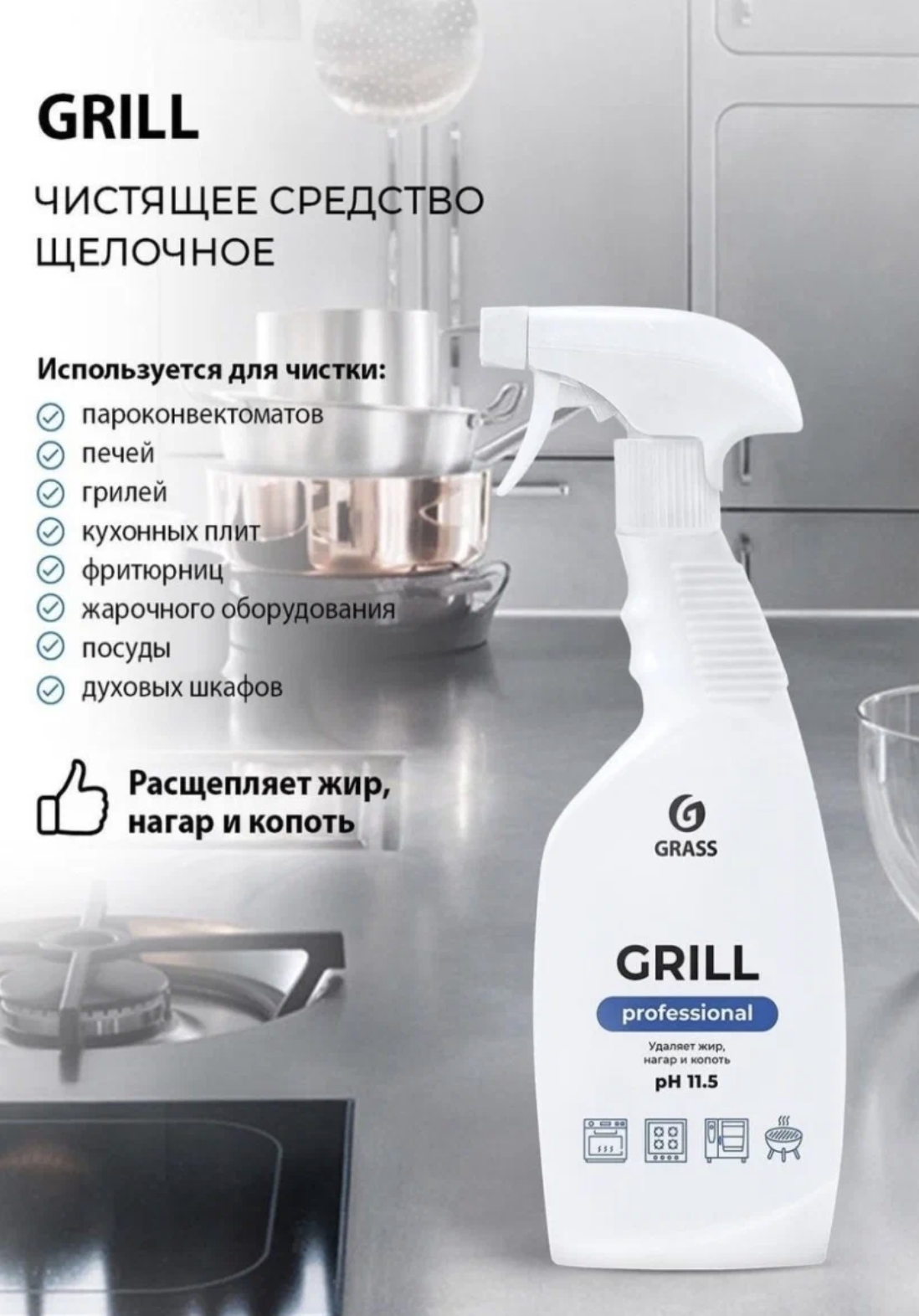   / Grass Grill Professional -     ,    pH 11.5, 600 