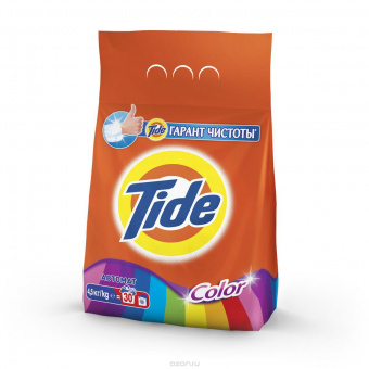 картинка Тайд Колор / Tide - Стиральный порошок для цветного белья, 4,5 кг от магазина