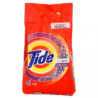 картинка Тайд Лаванда / Tide - Стиральный порошок, 3 кг от магазина