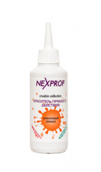 картинка Nexprof Краситель прямого действия для волос оранжевый 150 мл от магазина