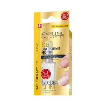    / Eveline Nail therapy      81 Golden Shine 12   