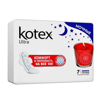  / Kotex  Ultra Night  7   