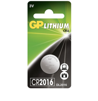  GP -   Lithium CR2016-2C 3V 1   