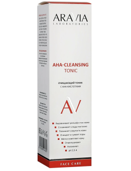 картинка Аравия / Aravia Laboratories - Тоник для лица очищающий с АНА-кислотами AHA-Cleansing Tonic 250 мл от магазина