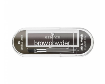  / Essence -     Brow Powder  02 Dark&Deep 2,3   